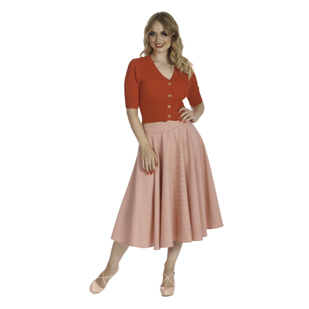 Banned - Love Heart Cardigan - Red